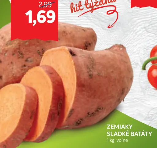 Zemiaky sladké batáty