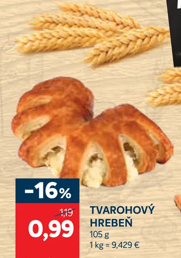 Tvarohový hrebienok