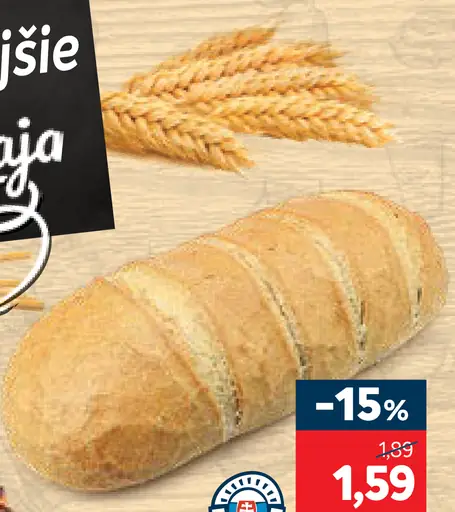 Kváskový slovenský chlieb