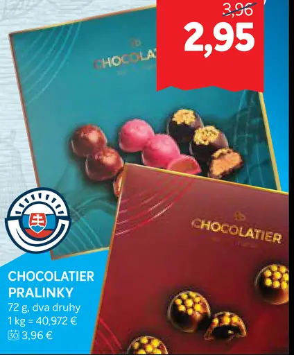 Chocolatier pralinky