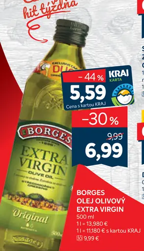 Borges Extra Virgin olivový olej