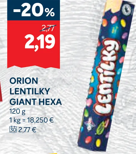 Orion Lentilky Giant Hexa