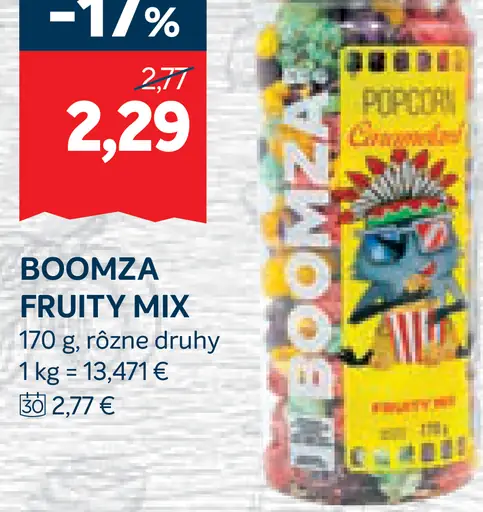 Boomza Fruity Mix