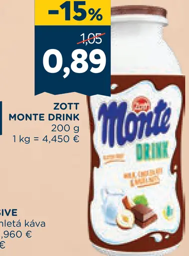 Zott Monte Drink