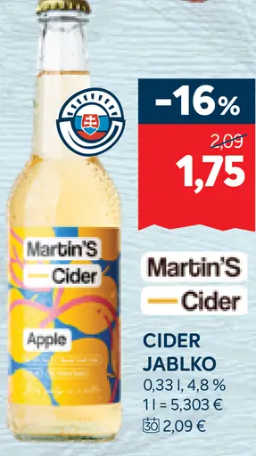 MARTIN'S CIDER Jablko