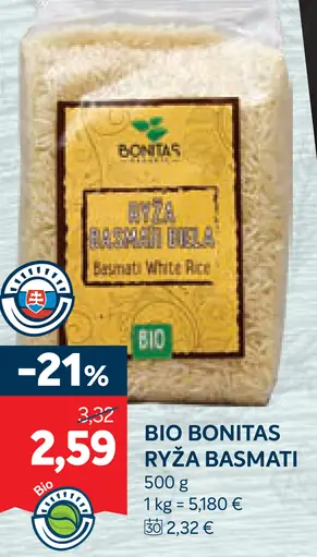 Bonitas Ryža Basmati