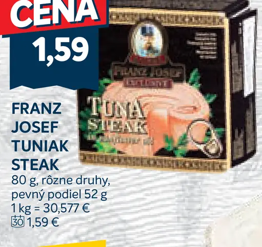 FRANZ JOSEF Tuniak steak