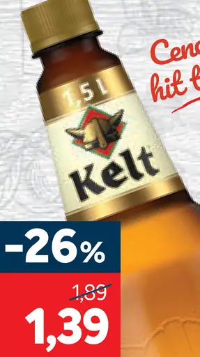 Kelt svetlé pivo