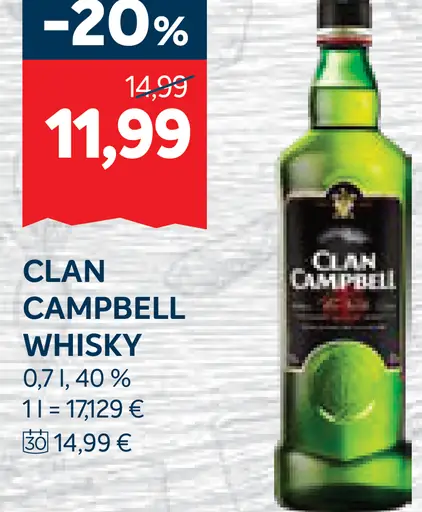 Clan Campbell whisky
