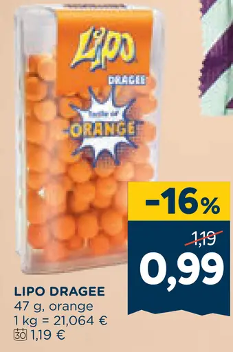 Lipo Dragee Orange