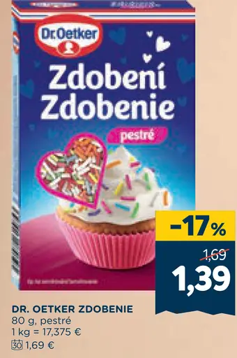 Dr. Oetker Zdobenie pestré