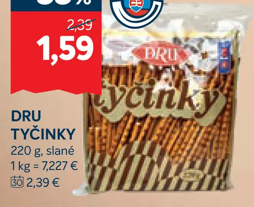 DRU tyčinky slané