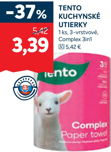 Tento kuchynské utierky