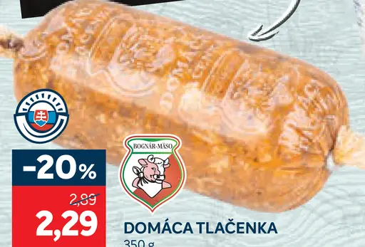 Bard Slovenská mäsa Domáca tlačenka