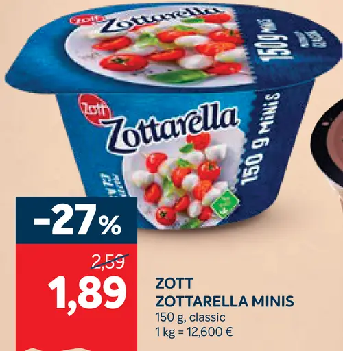 Zott Zottarella Minis