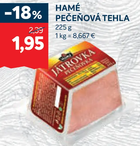 Hamé pečeňová tehla