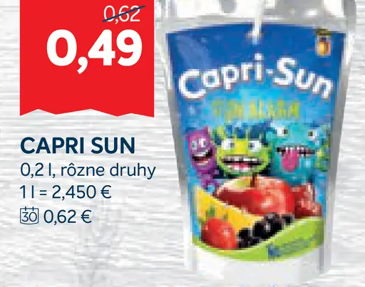 Capri-Sun nápoje