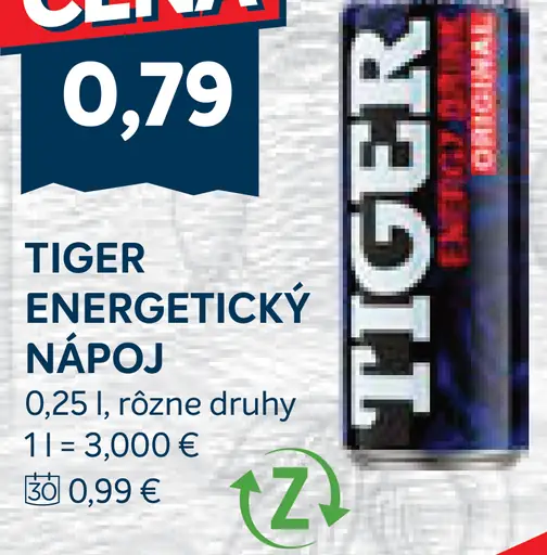 Tiger Energetický nápoj