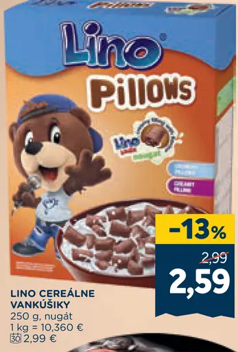 Lino cereálne vankúšiky