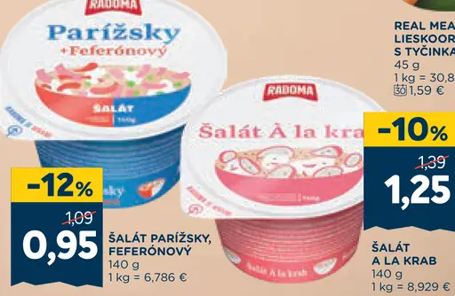 Šalát parížsky, feferónový