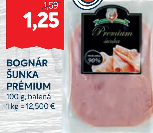 BOGNÁR Šunka Prémium