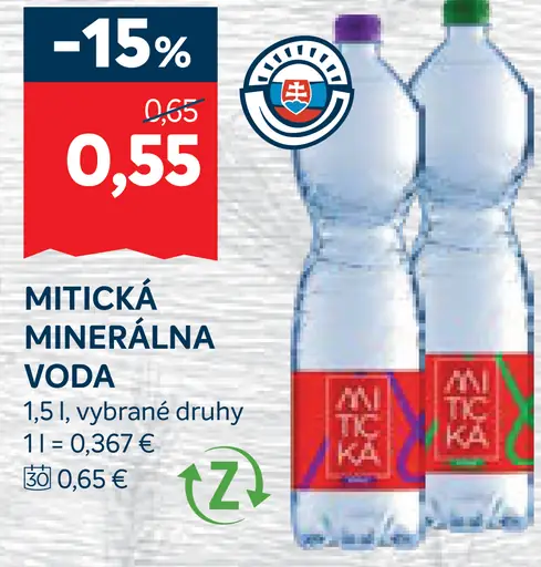 Mitická minerálna voda
