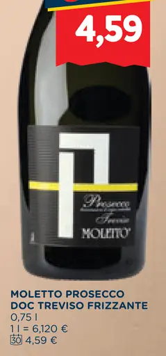 Molleto Prosecco DOC Treviso Frizzante