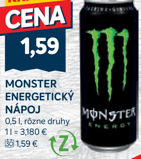 Monster Energetický Nápoj