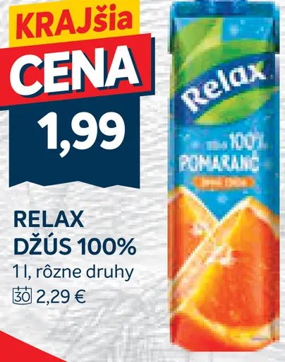 Relax 100% džús
