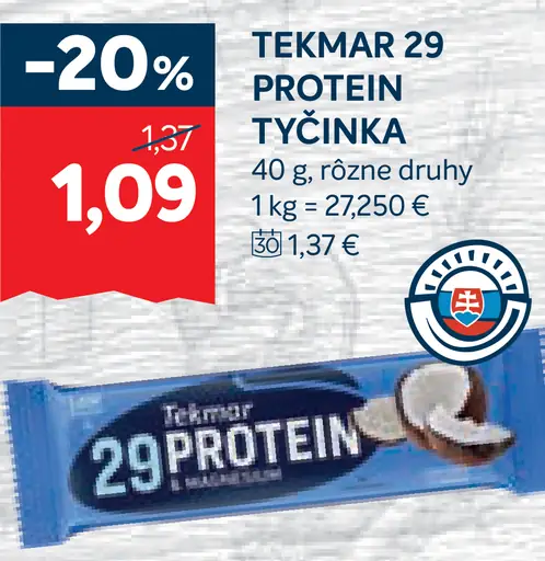 Tekmar 21 Protein Muesli