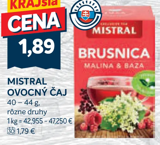 Mistral Baza ovocný čaj