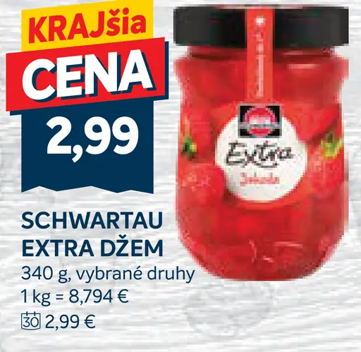 Schwartau Extra džem
