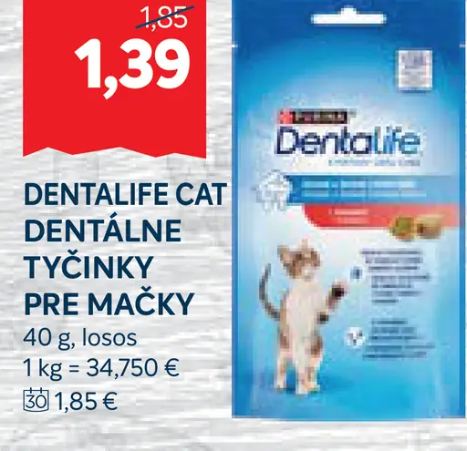 DentaLife Cat dentálne tyčinky pre mačky