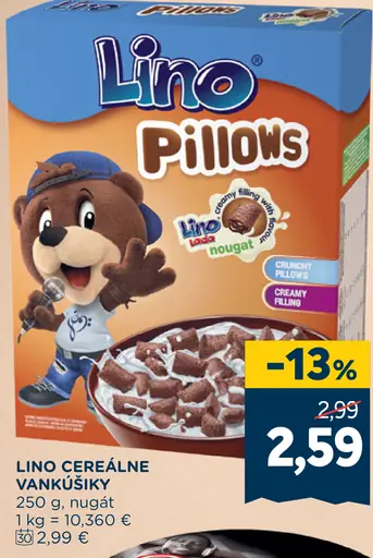 Lino cereálne vankúšiky