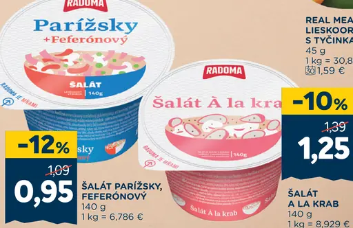 Šalát parížsky, feferónový