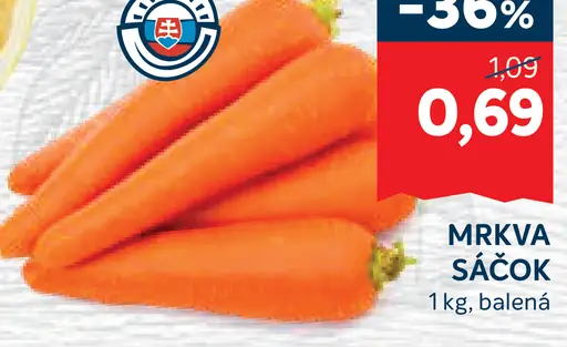 Mrkva sáčok