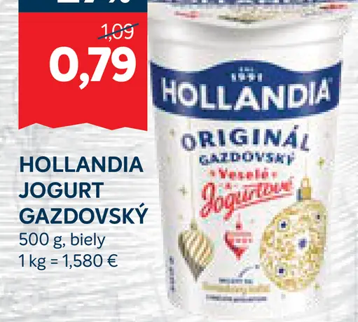 Hollandia Jogurt gazdovský