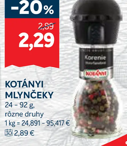 Kotányi Mlynčeky