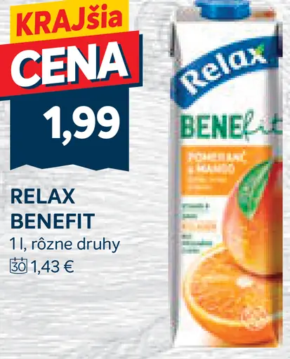 Relax Benefit nápoj