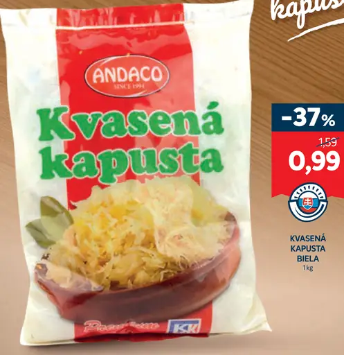 Andaco Kvasená kapusta
