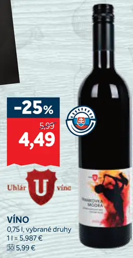 UHLÁR Víno