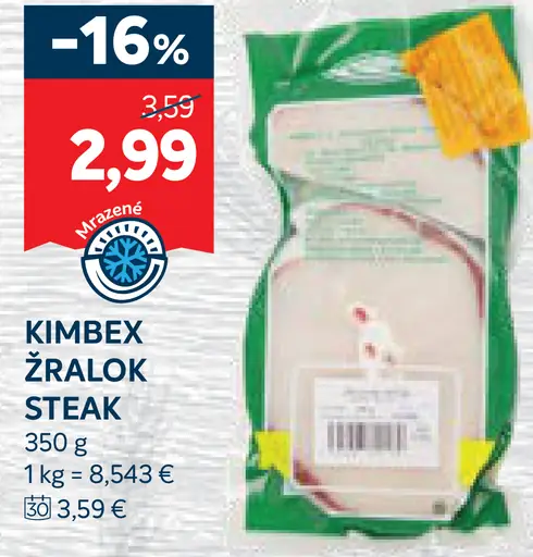 Kimbex žralok steak