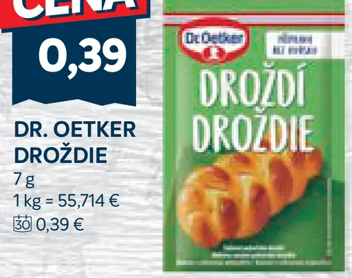 Dr. Oetker Droždie