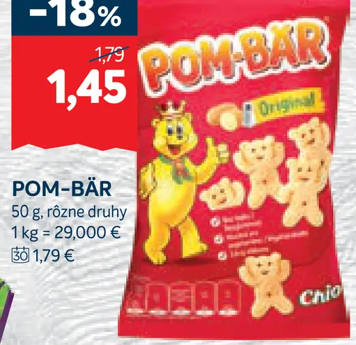 Pom-Bär zemiakové chrumky