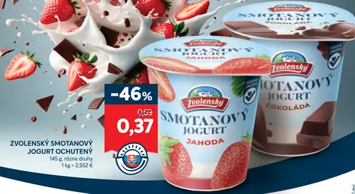 Zvolenský smotanový jogurt