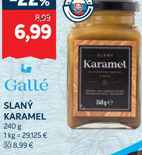 Galve slaný karamel