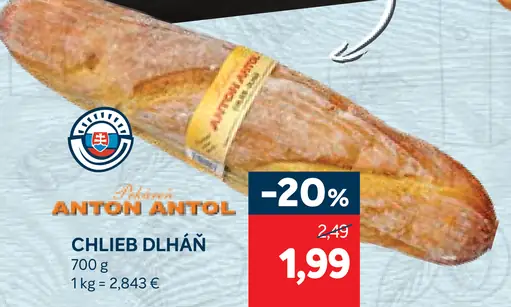 Anton Antol Chlieb dlháň