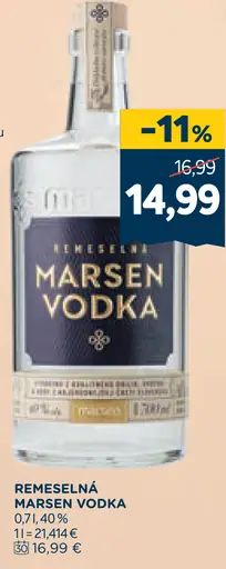 Marsen vodka remeselná