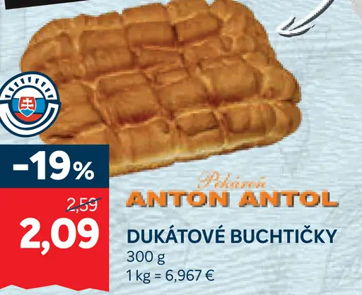 ANTON ANTOL Dukátové buchtičky