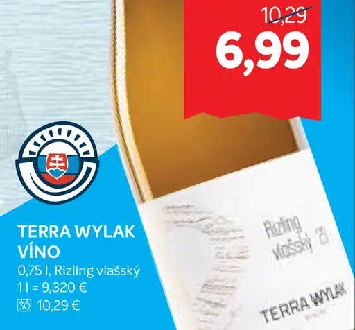 Terra Wylak Víno Rizling vlašský